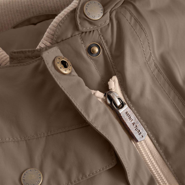 MATWISTI fleece lined snowsuit  Morel Grey