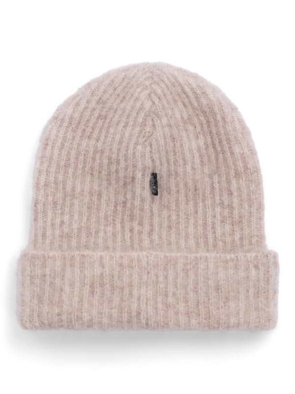 SILJE CHUNKY HAT  Beige Melange