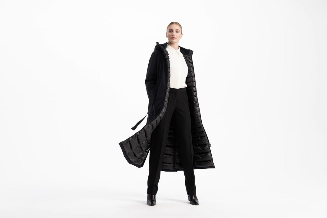Valkyria Down Coat Black