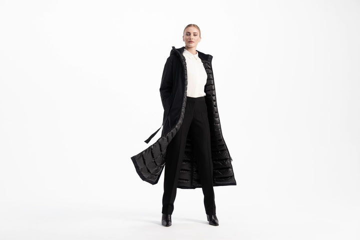 Valkyria Down Coat Black