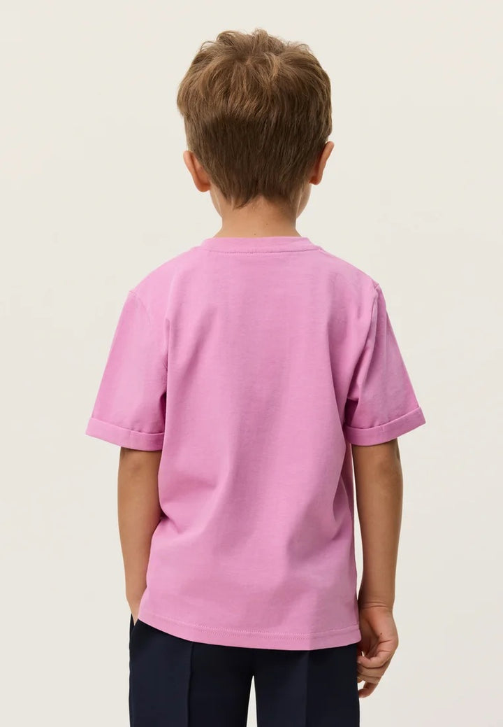 Norregaard Contrast T-Shirt KIDS  Crocus Pink