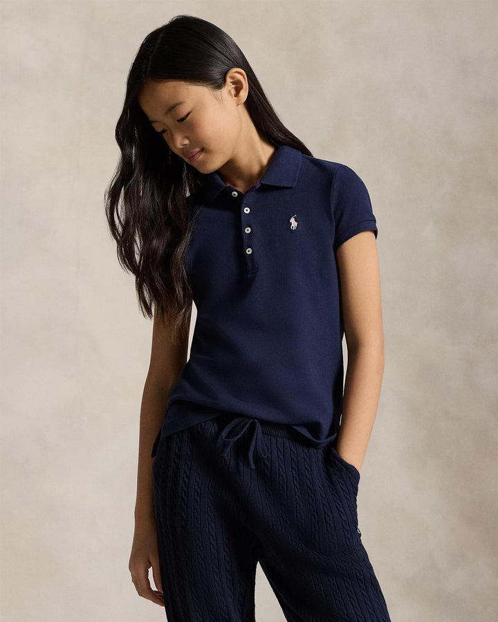 SS POLO SHIR-TOPS-KNIT  Rfnd Navy