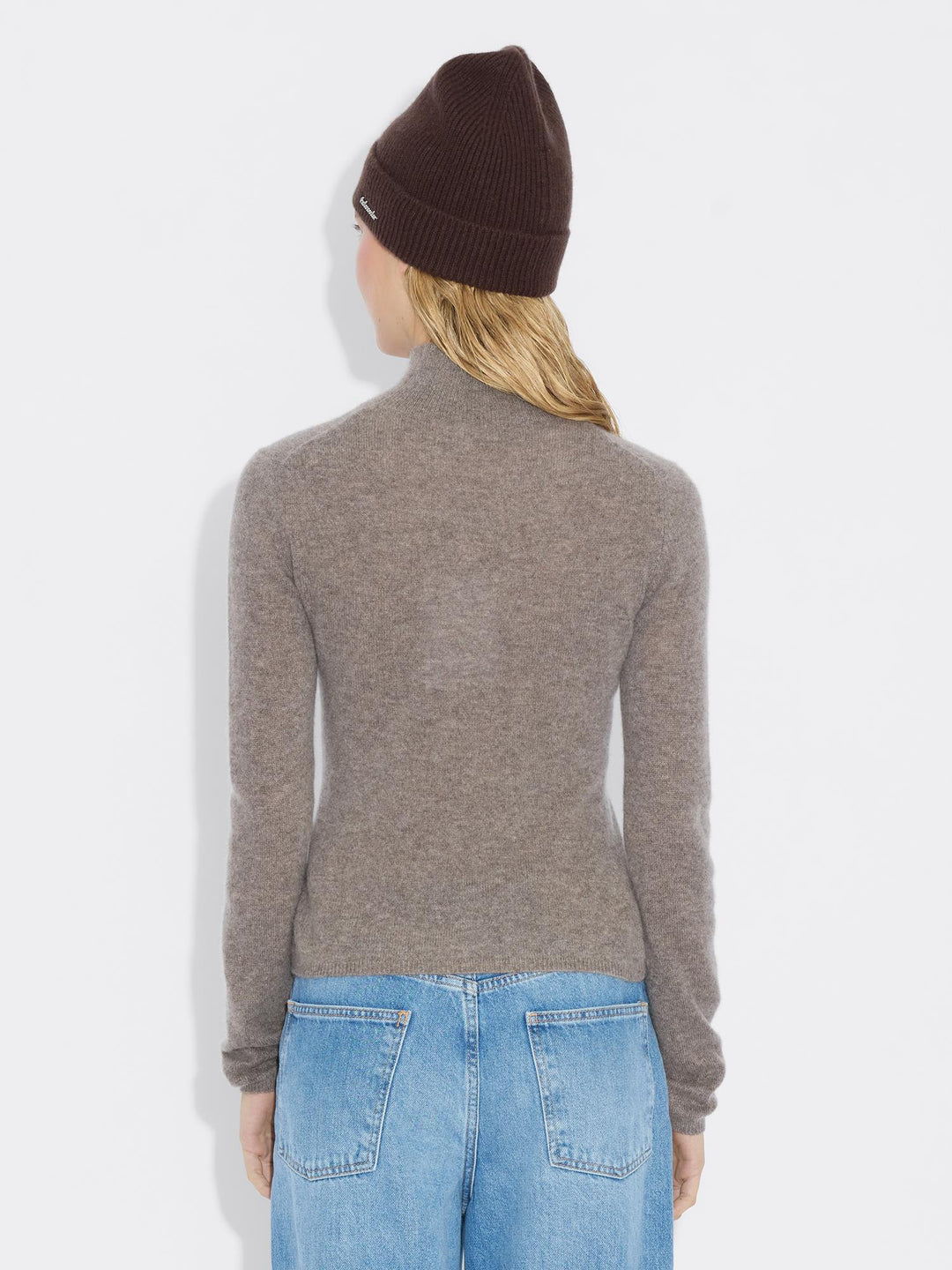 Cashmere Turtleneck  Taupe