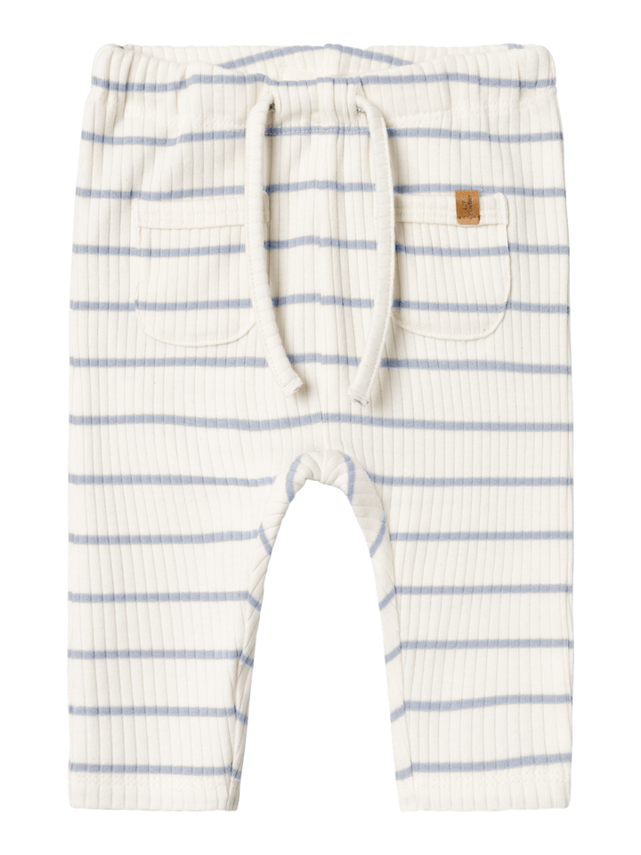 NBMKAIL REG PANT LIL  Coconut Milk Zen Blue