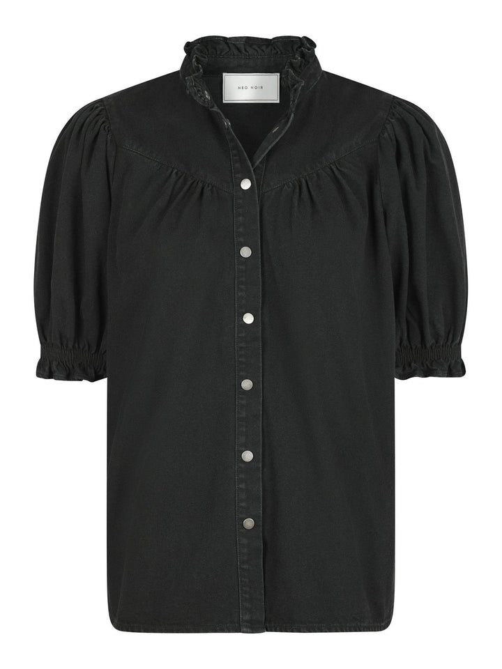 Avalon Denim Shirt  Black