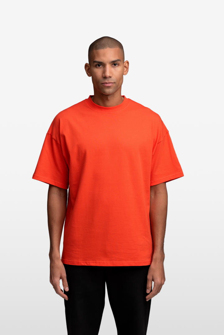 BOX FIT T-SHIRT  Vulkan Orange