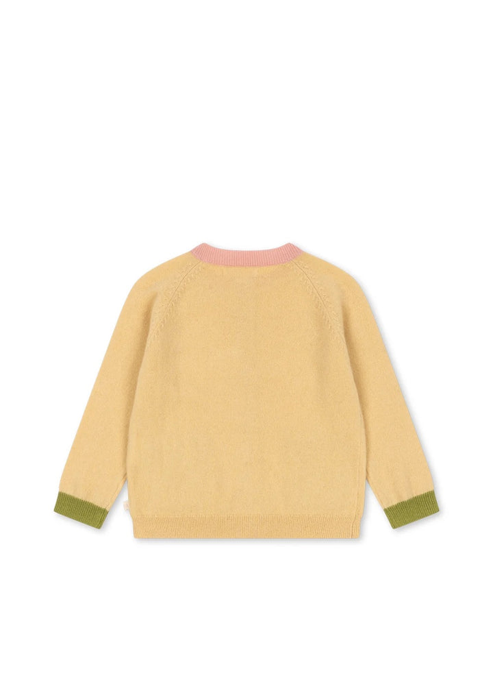 COLLETTI CARDIGAN  Yellow