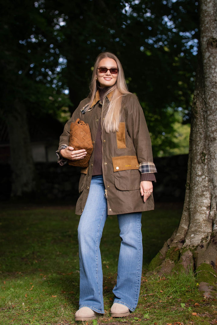 Barbour Icon Mod Beauf  Beech/Birchwood