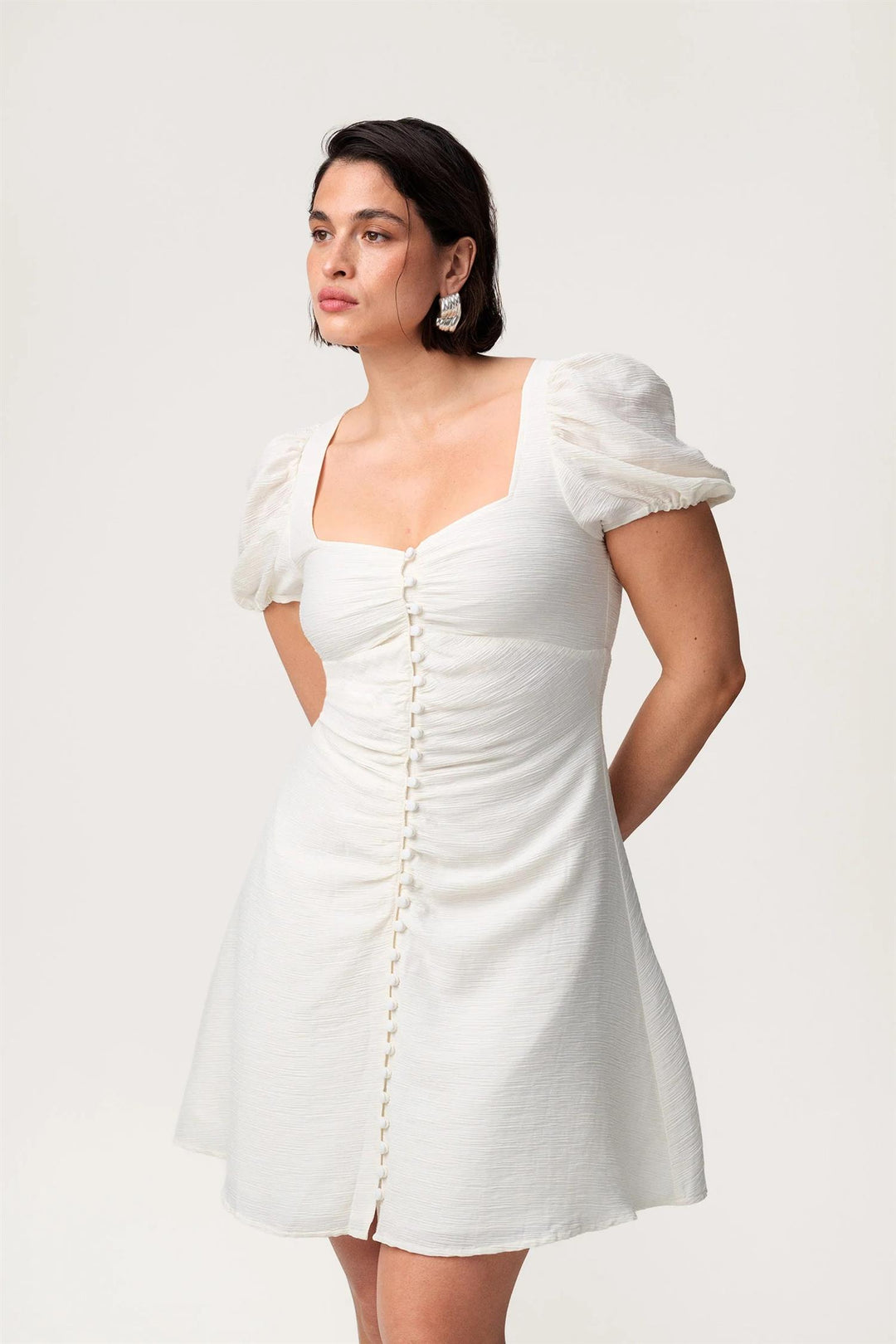 SORRENTO MINI DRESS  Off White