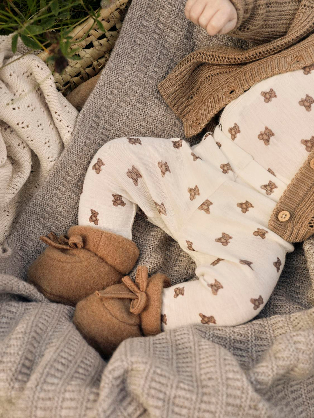 NBNNALU SLIM WO/MO LEGGING LIL  Offwhite