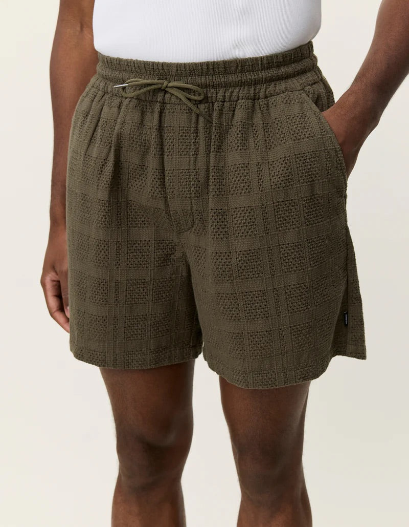 Charlie Shorts  Olive Night Green