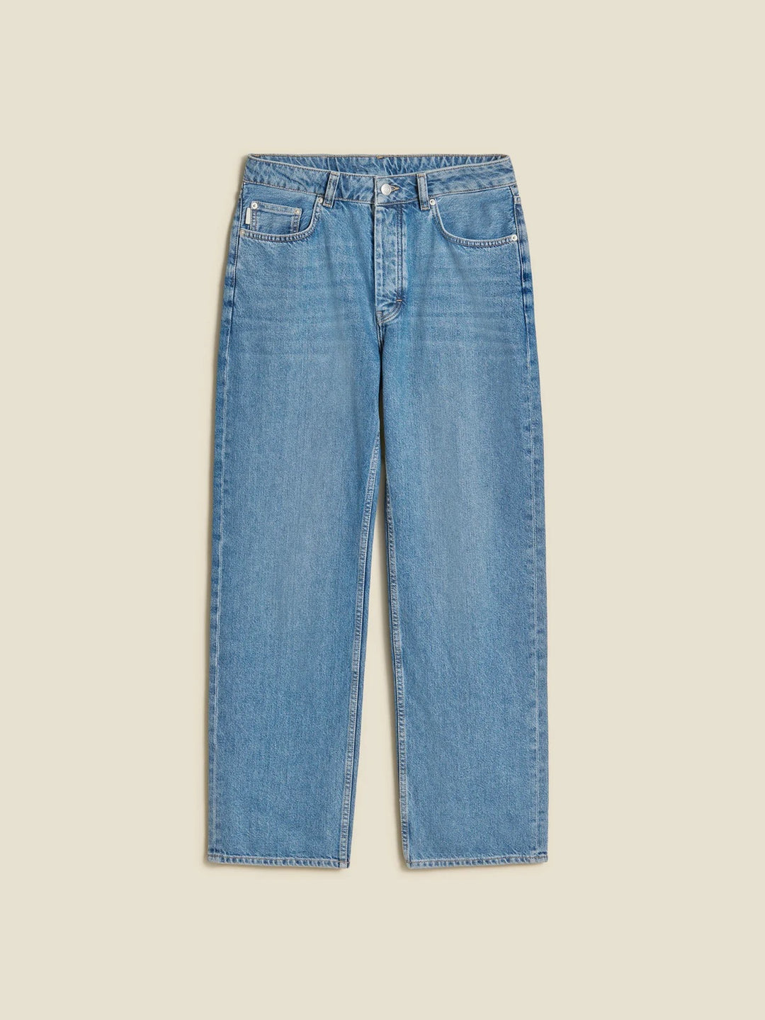 M STRAIGHT JEANS  Lt Blue