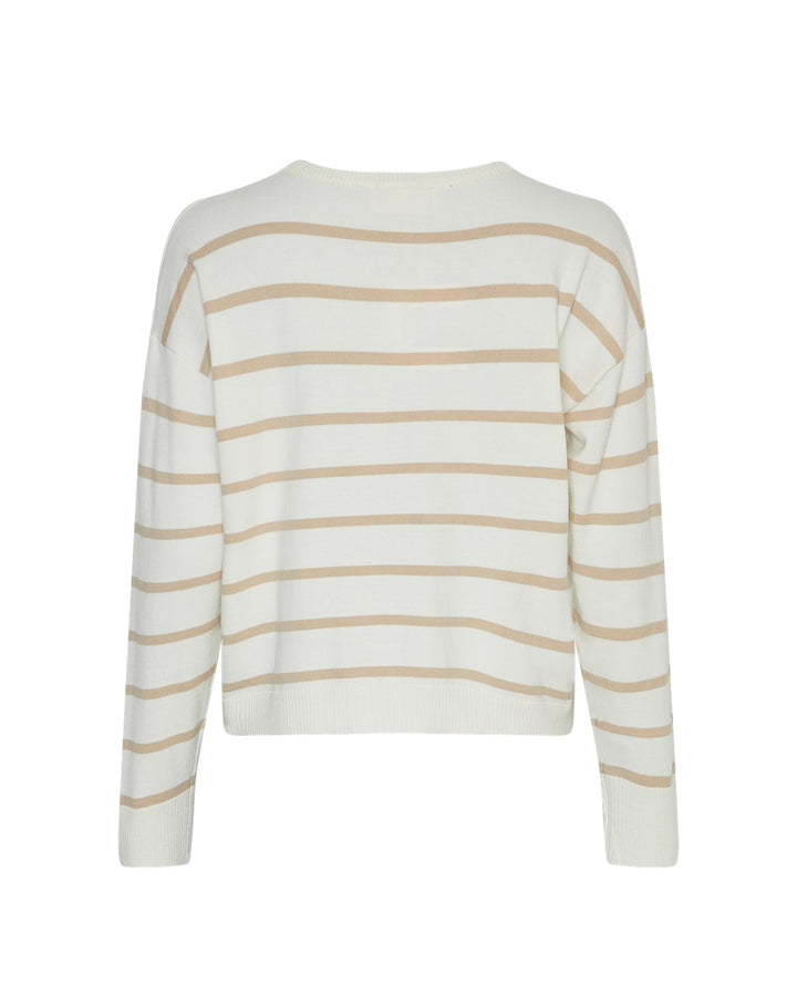 Maura Rachelle Pullover STP  V Ice Wht Pep