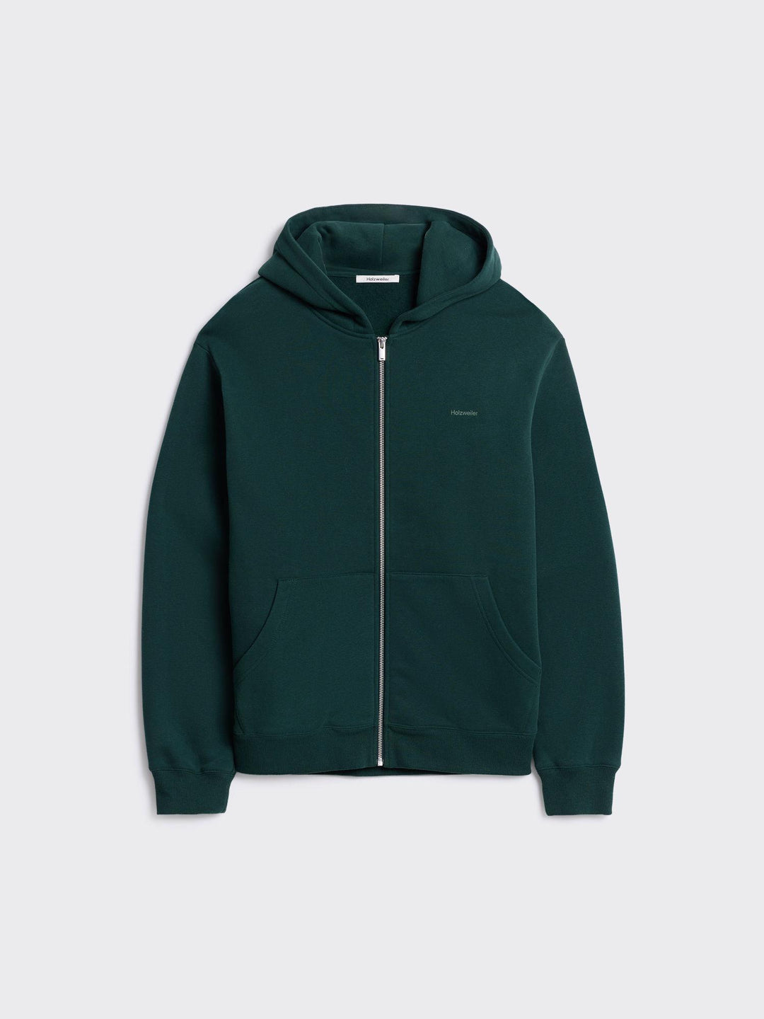 Andrew Zip-Up Hoodie  Dk Green (Scarab)