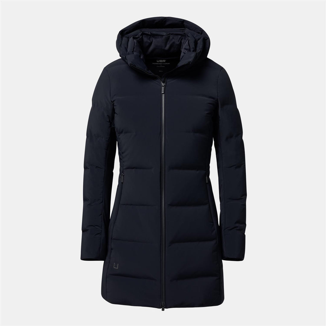 W Enigma Parka Down Collar  Black