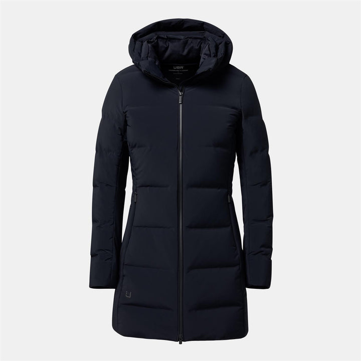 W Enigma Parka Down Collar  Black