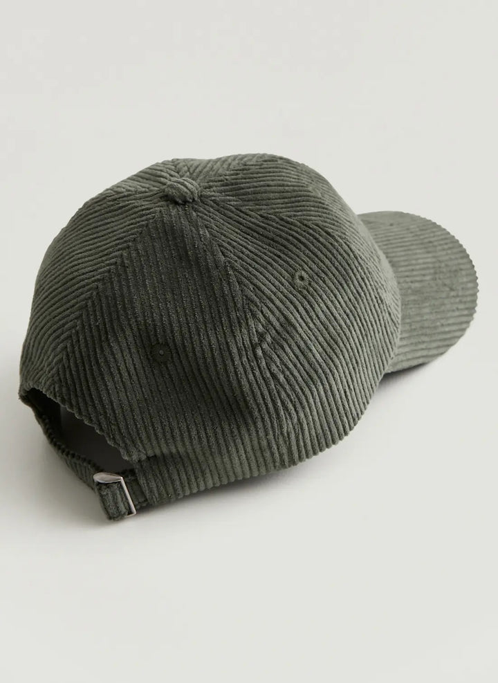 Lily Cord Cap  Olive