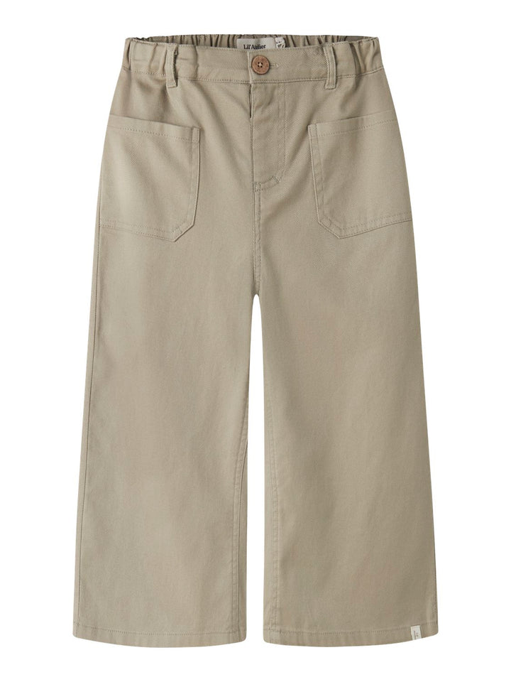 Floden Wide Pant  Mellomgrå