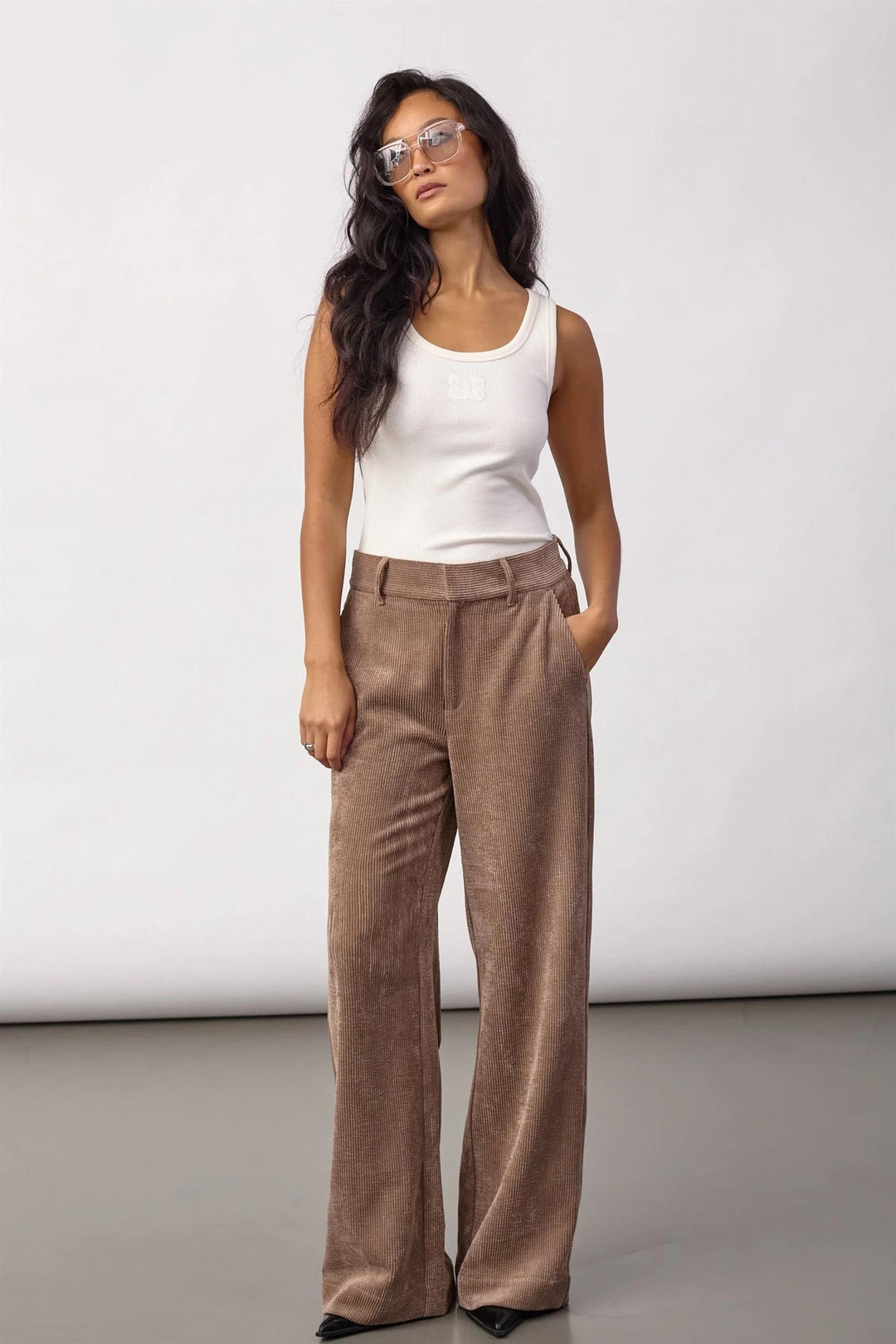 DaisyCC Cord Pant  Walnut