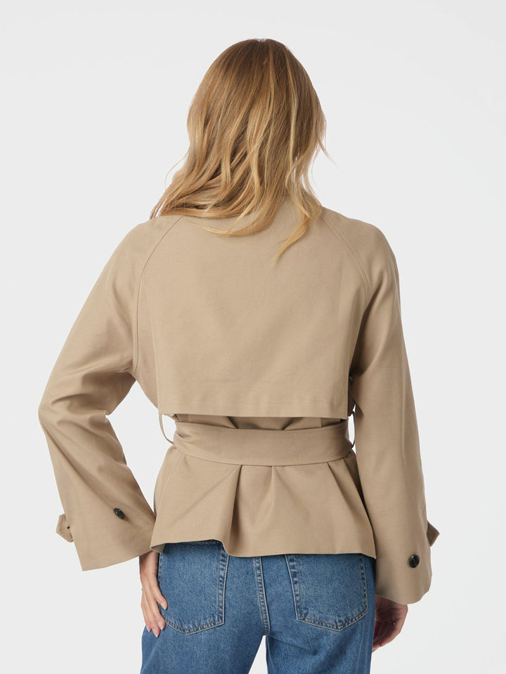 Munet Trench Jacket  Sand