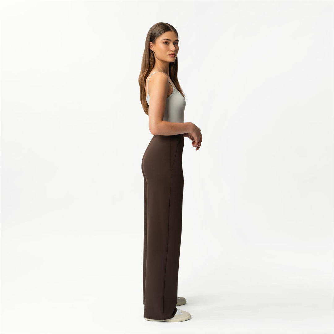 ASANA RELAXED STRAIGHT PANT  Dark Brown