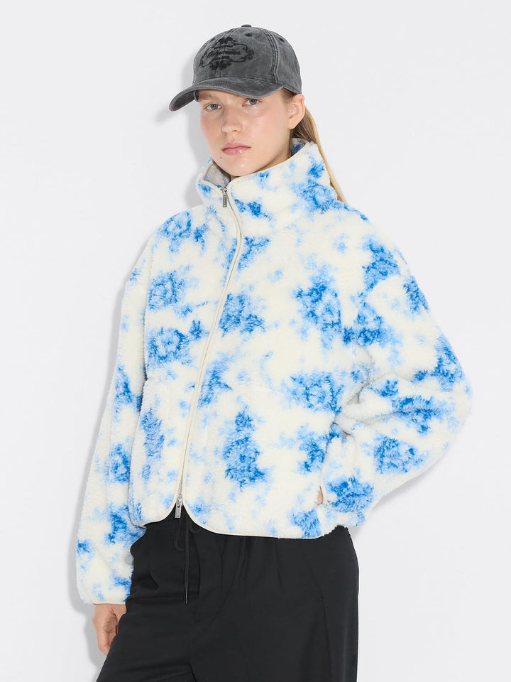 Rype Fleece Jacket  White Mix