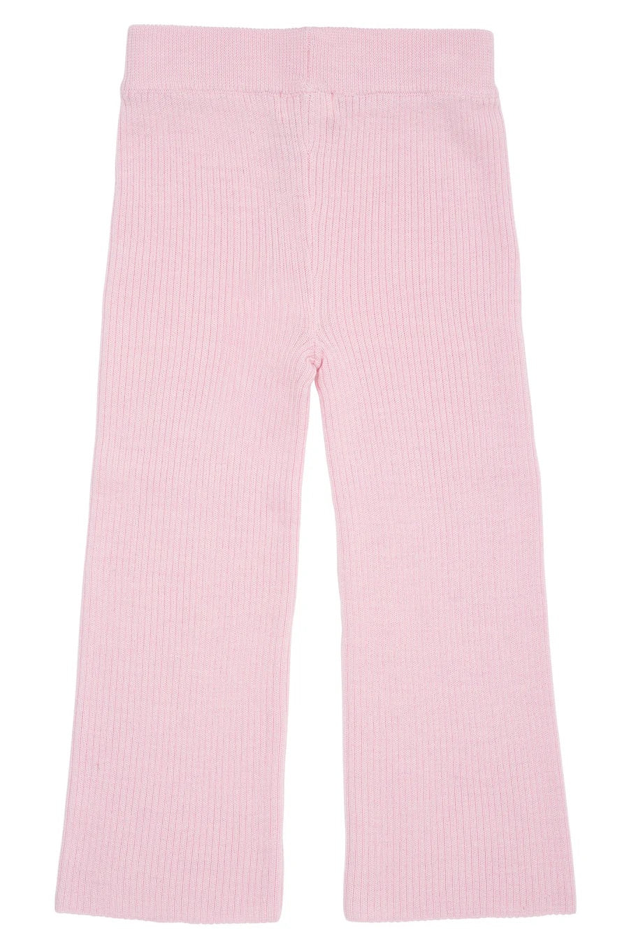 MERINO WIDE RIB PANTS  Bubblegum