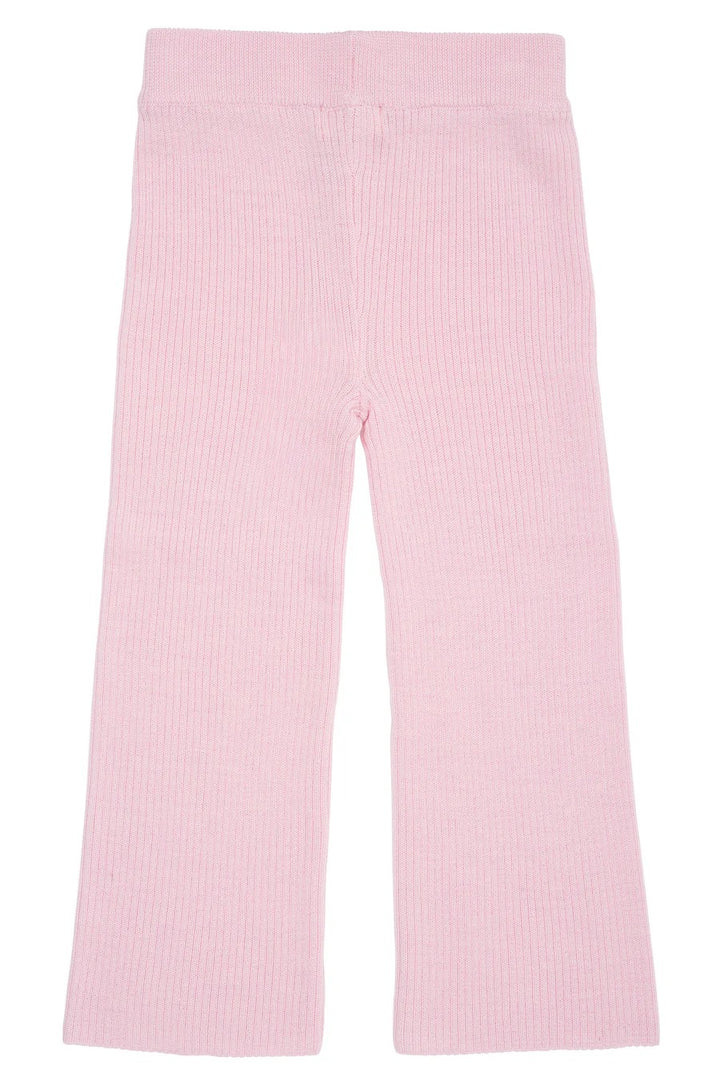 MERINO WIDE RIB PANTS  Bubblegum