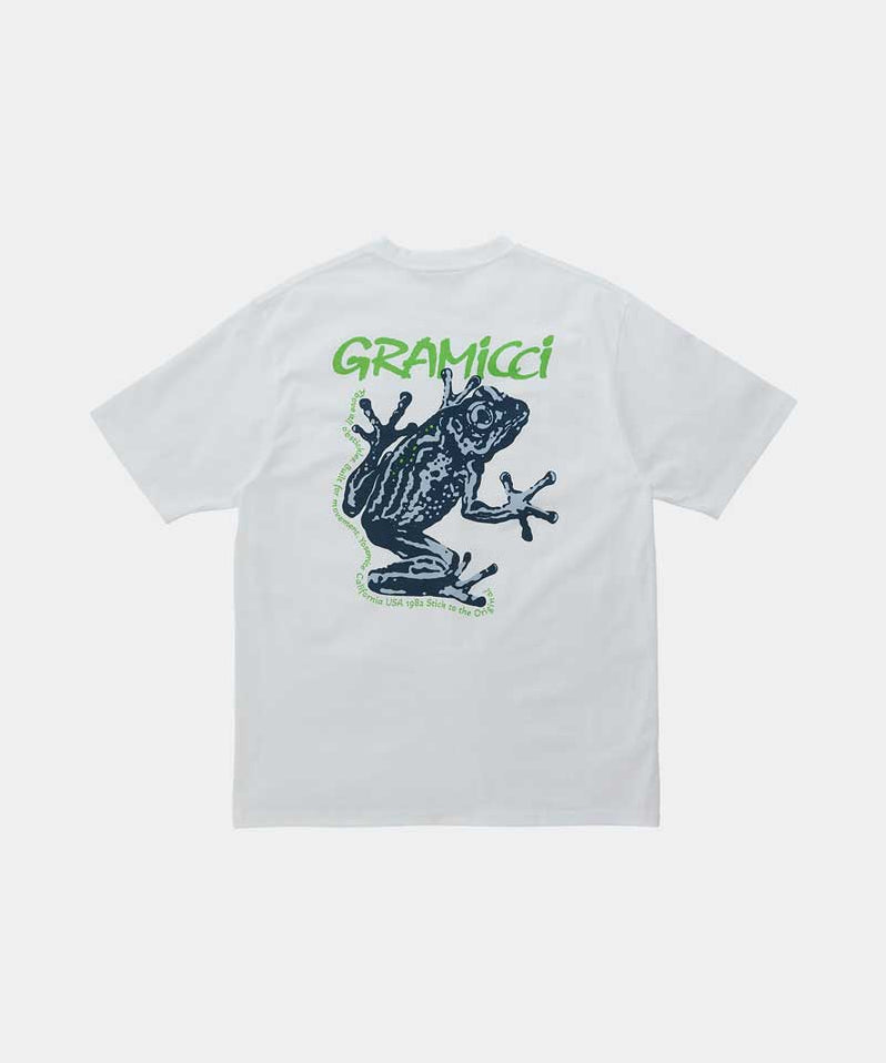 STICKY FROG TEE  White
