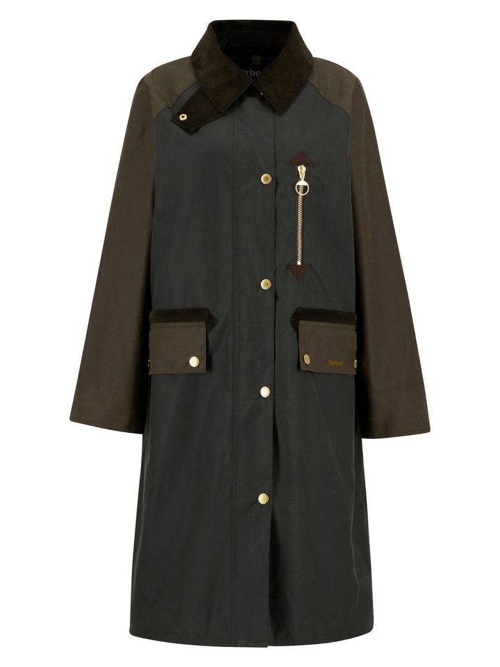 Barbour Evette Wax Jacket  Fern/Beech/Ancient Tartan