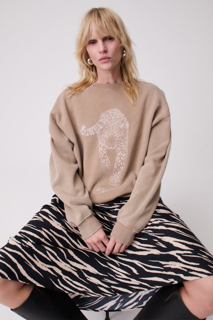 Sweatshirt Soma  Washed Earth Leo