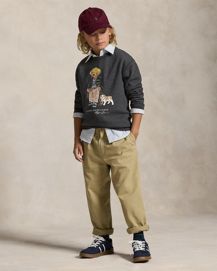 SWEATSHIRT BEAR  Grå
