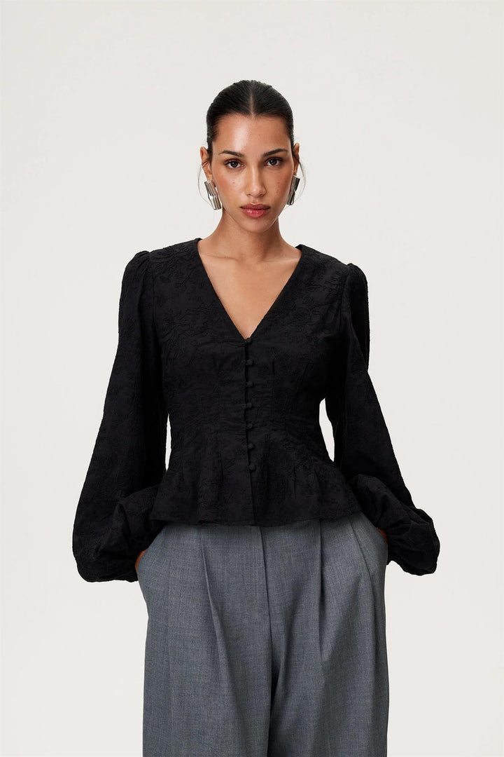 PALENA BLOUSE  Black
