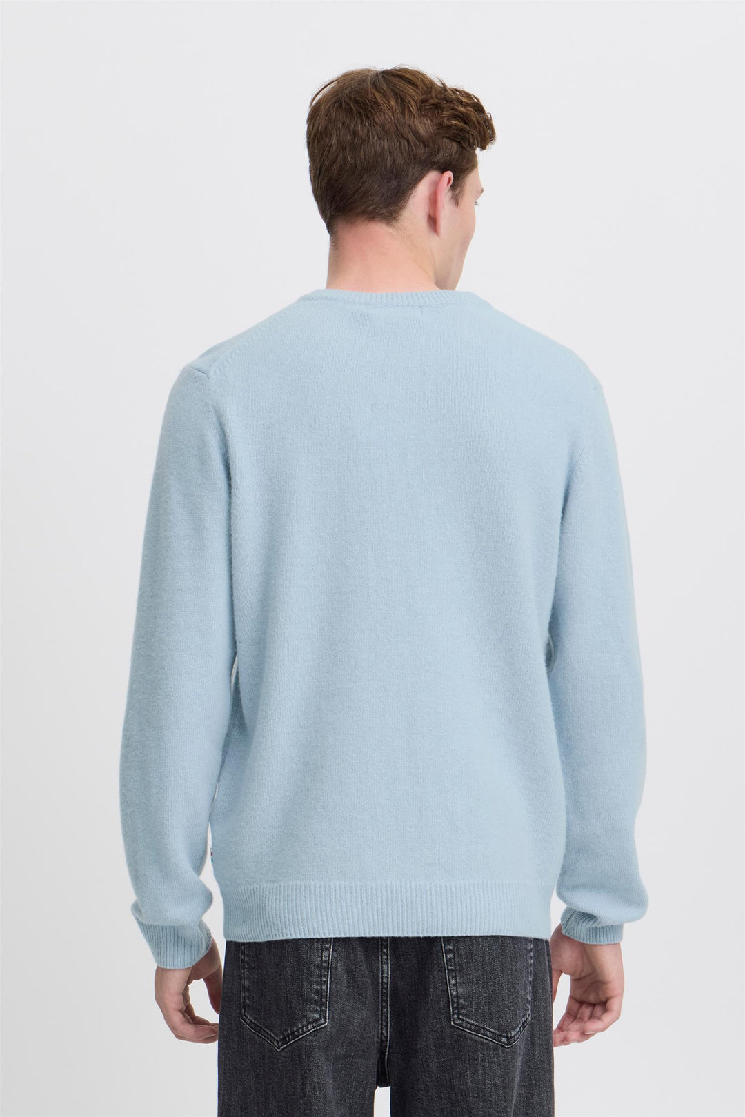 KARL crew neck bounty knit  Placid Blue