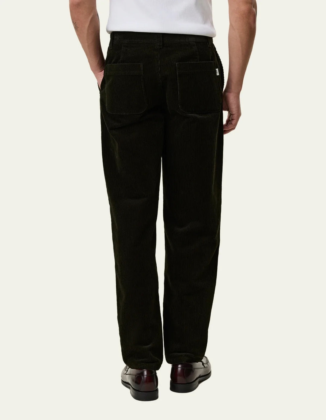 Corduroy Tapered Pants  Rosin Green