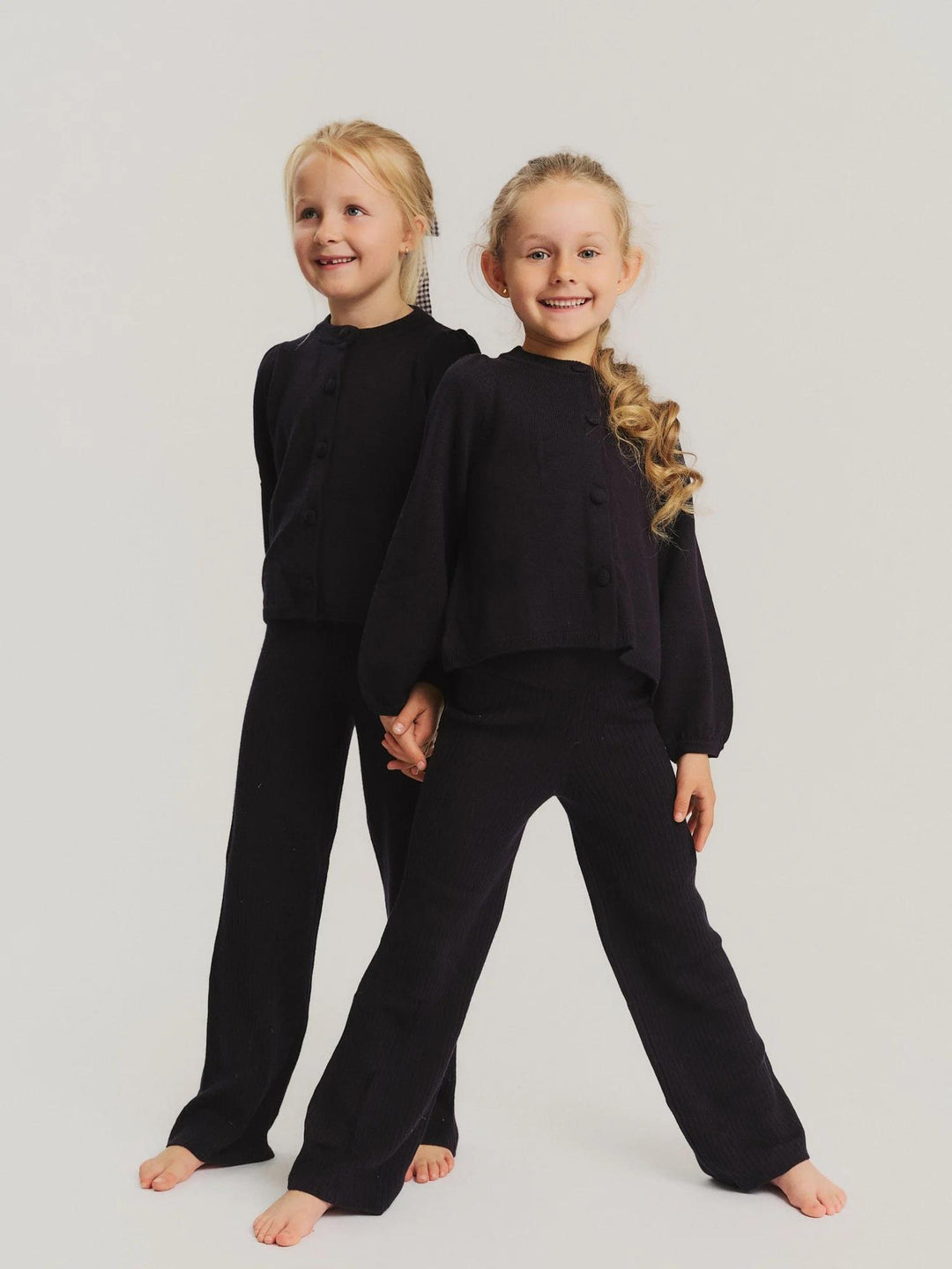 KIDS Alicia Merino Cardigan Navy