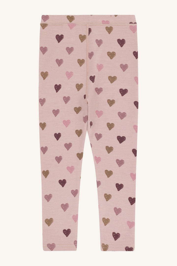 HC LAKI HEARTS LEGGING  Adobe Rose