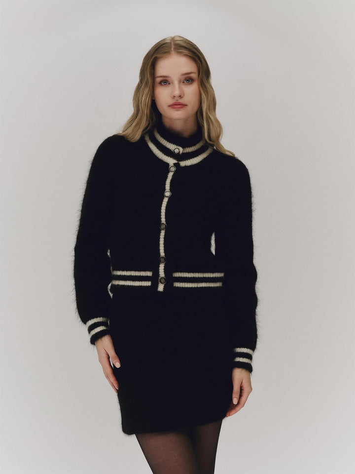 Jane Chunky Skirt  Black