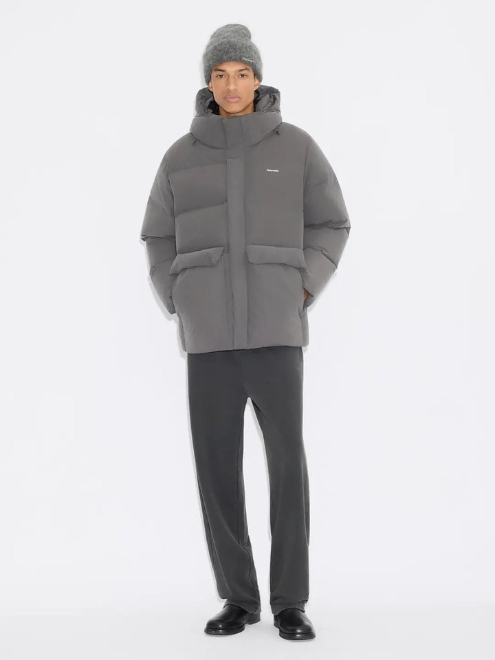 Dovre Brushed Down Jacket Grey