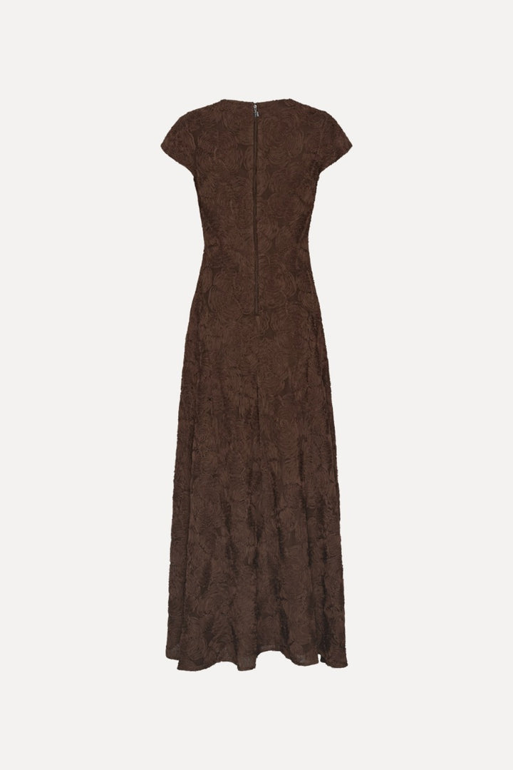 FLOWER MESH MAXI DRESS  Mole