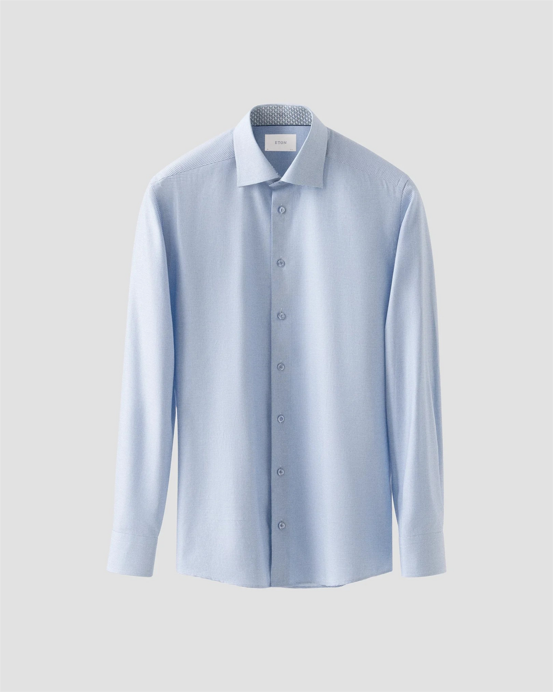 Herringbone Signature Dobby Shirt  Light Blue