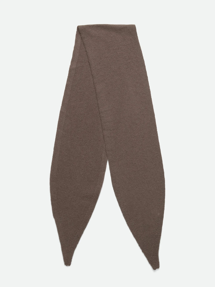 RWLaica Cashmere Small Scarf  Walnut