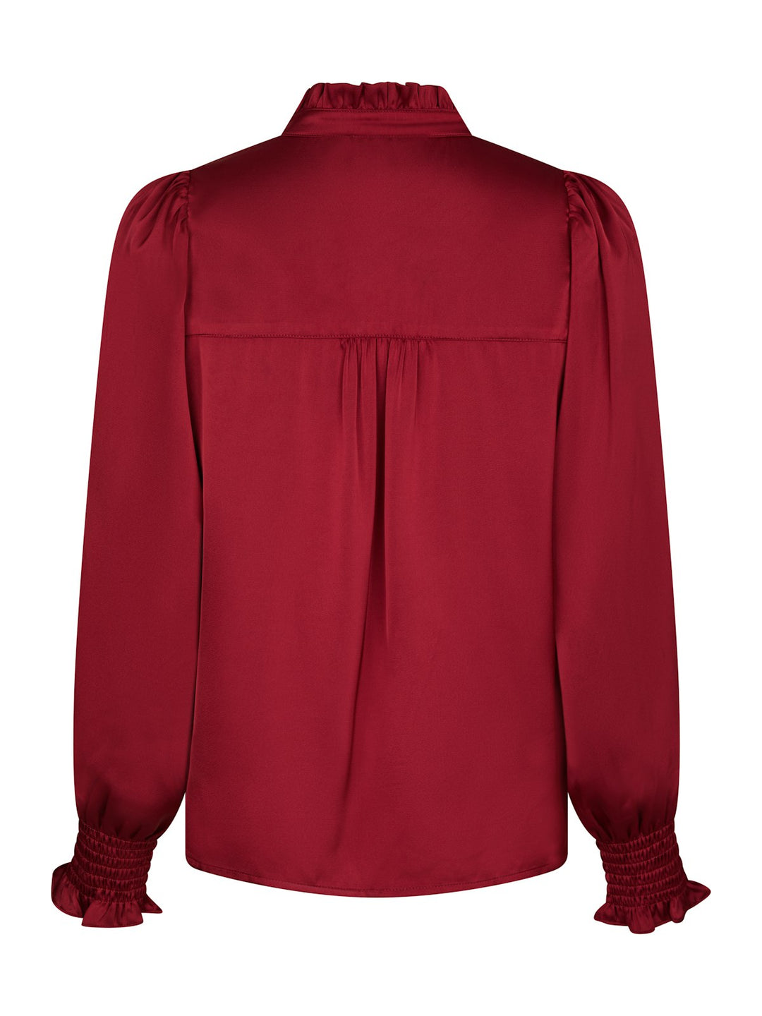 Zamola Blouse  Dark Red