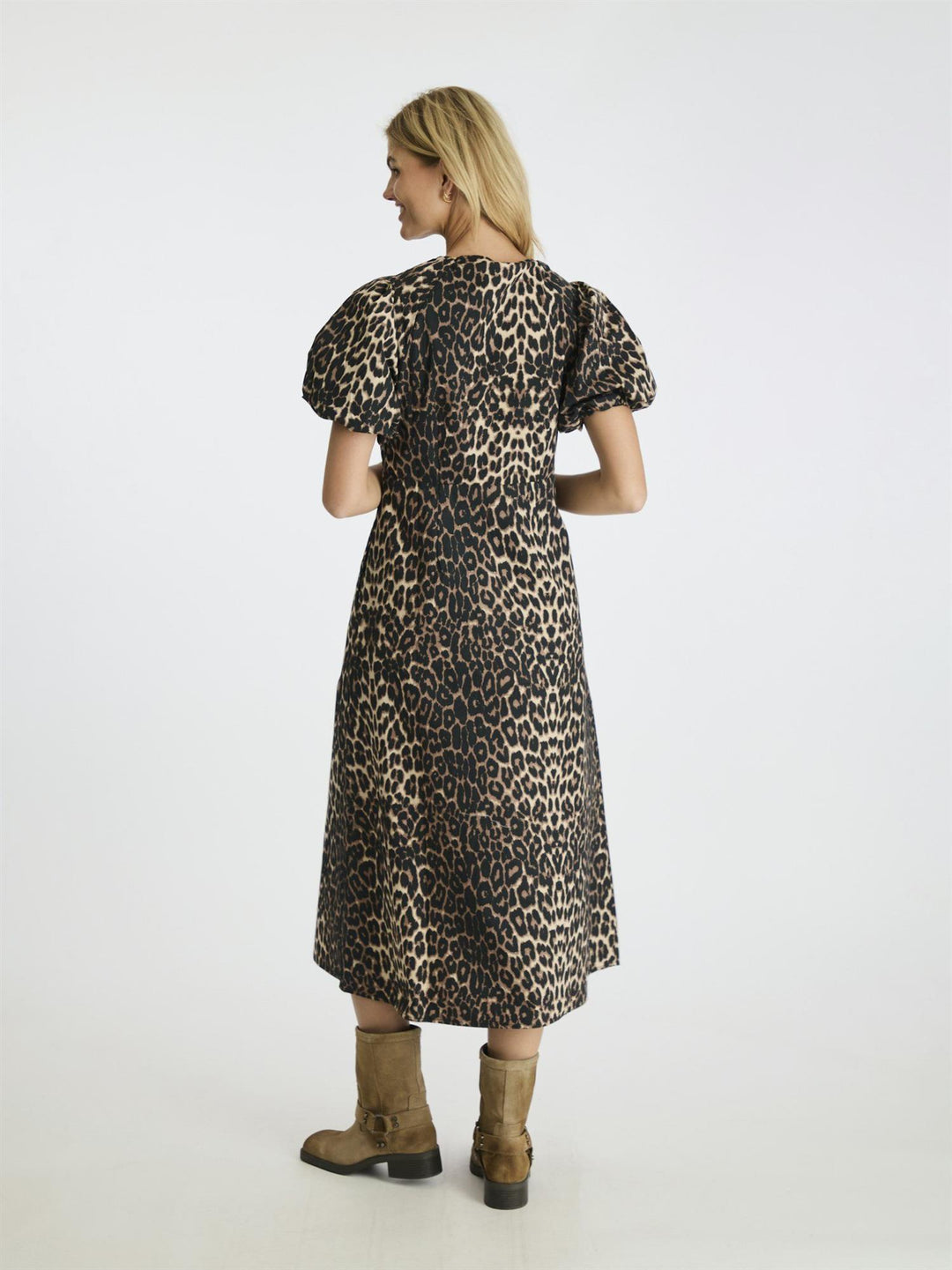 Illana Leo Dress  Leopard