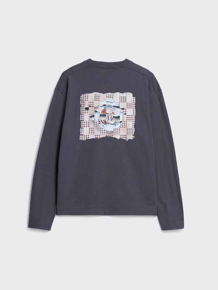 Ranger Gingham Ls  Dk. Grey