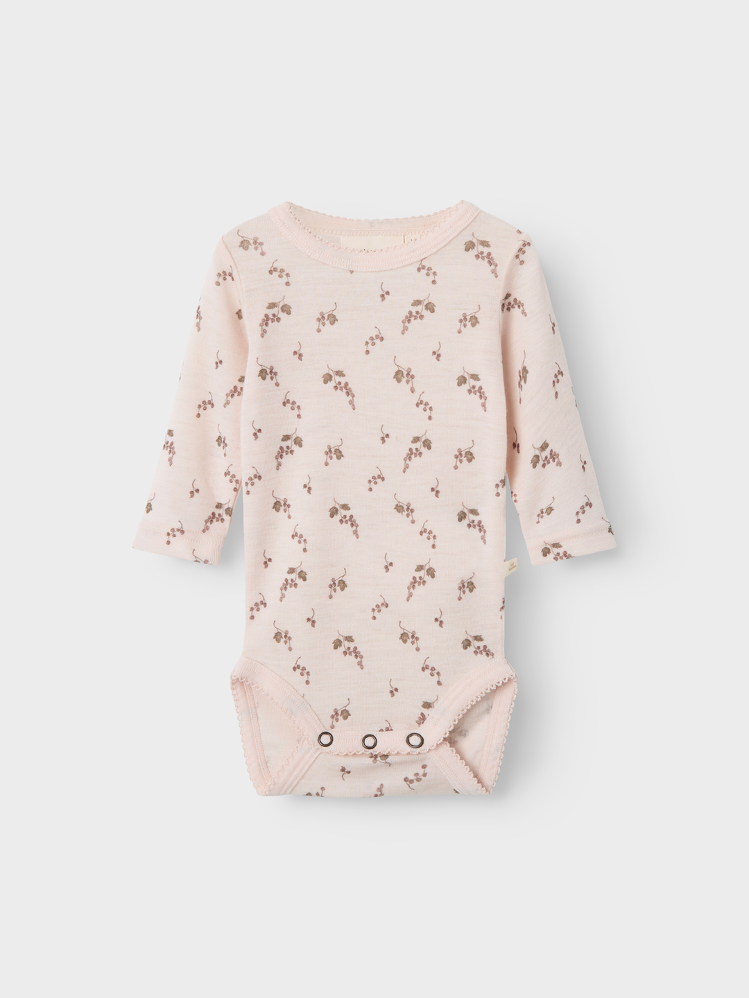 NBFNOEL NIA WOOL LS SLIM BODY LIL NOOS  Lyserosa