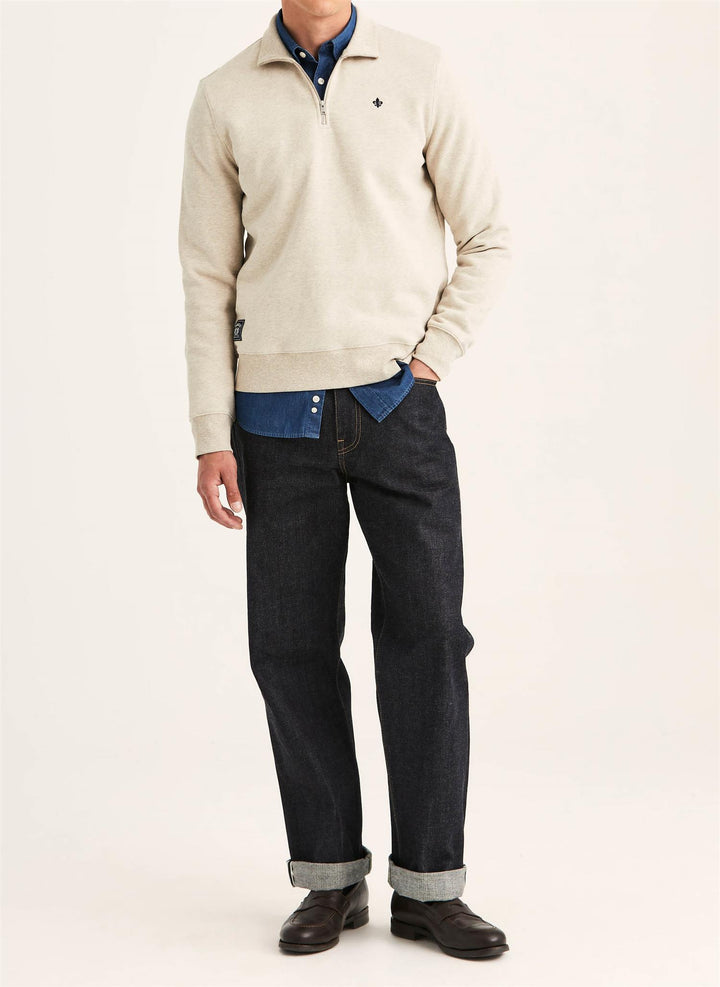 Brandon Lily Half Zip  Khaki