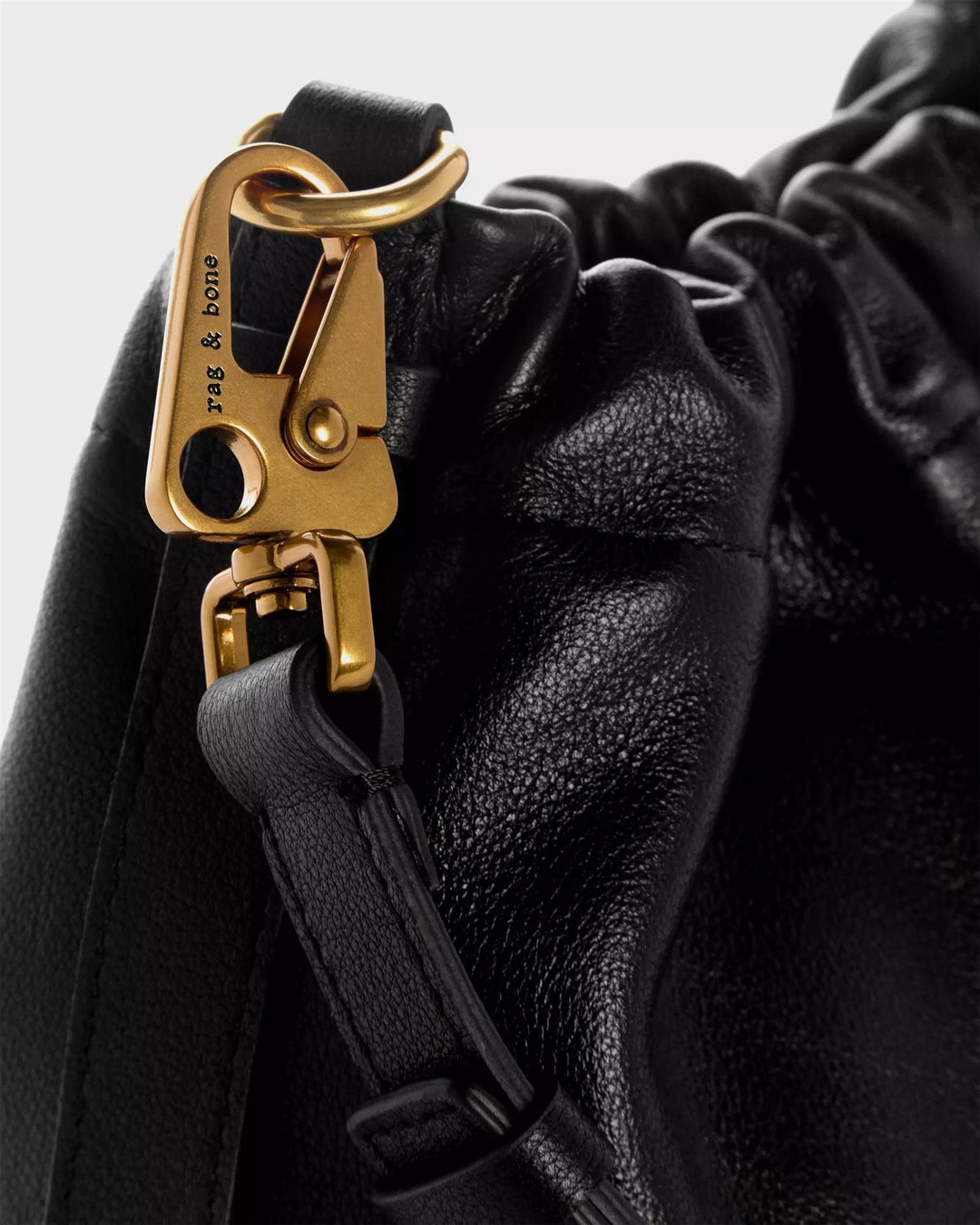 Ludlow Leather Crossbody Bag  Black