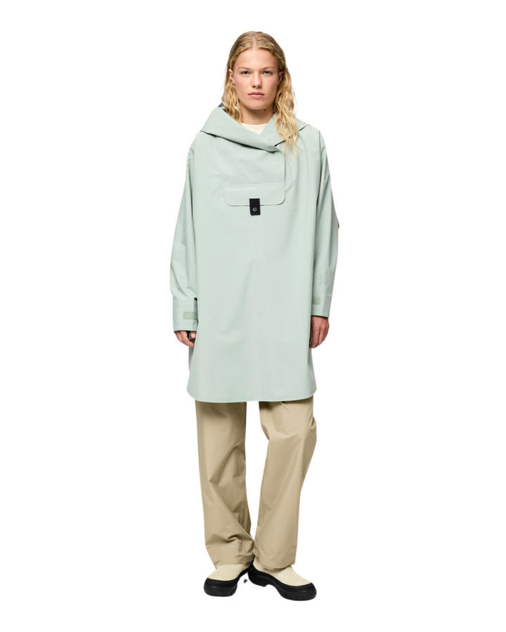 Bergen poncho  Iceberg Green