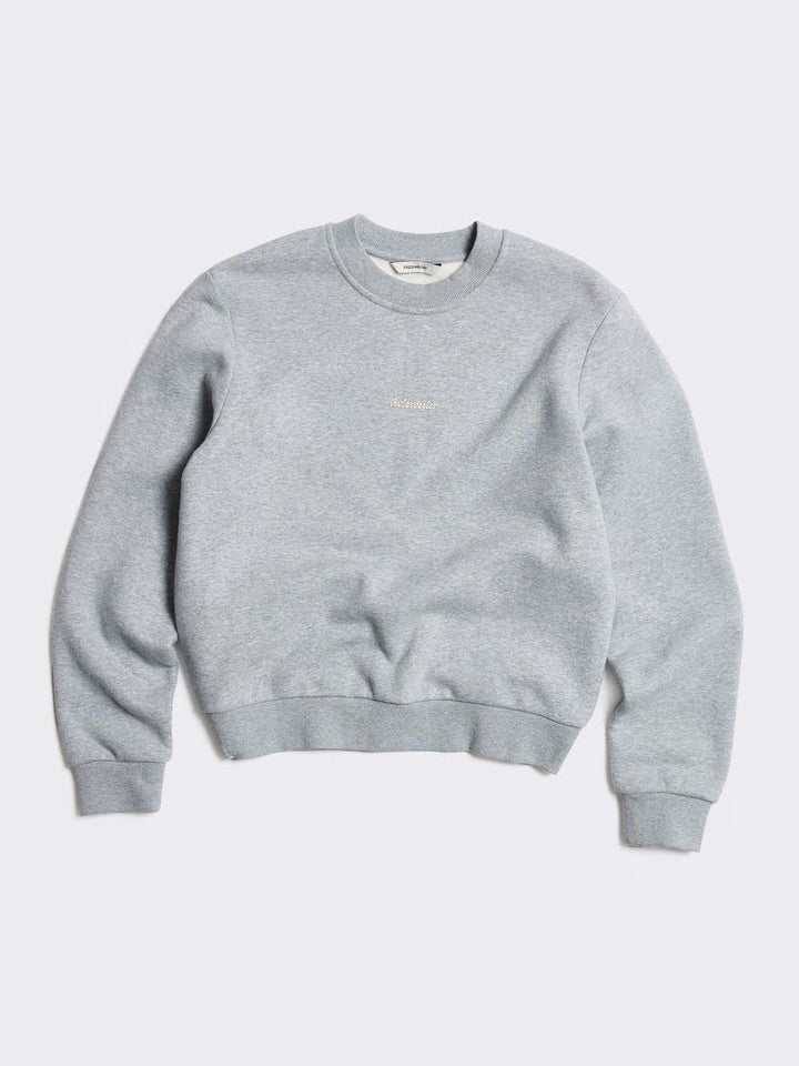 W Rergular Crew  Grey Mix